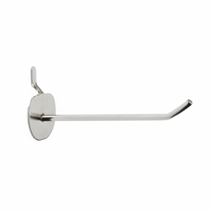 2021 Metal <b>Display</b> <b>Hooks</b> Slatwall Pegboard Hangers Steel Plastic Material for Store Usage 10 cm Metal <b>Hook</b> for 21050 21051 - Product Image 2