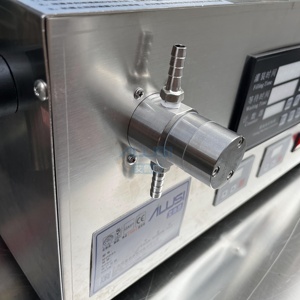 Machine de remplissage semi-automatique à pompe magnétique (simple/double tête) avec contrôle servo : pour l'eau, l'alcool et les huiles essentielles - Product Image 4