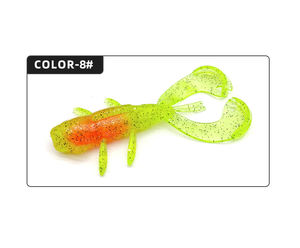 Nouvelles couleurs CRAZY 70mm/3.3g homard appâts souples leurres de pêche attrayant crevettes odeur <span class=keywords><strong>sel</strong></span> Wobbler - Product Image 6