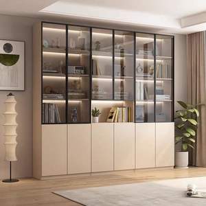 Étagère à livres en bois recyclé de style moderne, de haute qualité, prix compétitifs, meubles de salon, armoire, bureau à domicile - Product Image 3