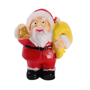 Figurines miniatures de Noël en résine, ornements artisanaux, décorations de fête, style européen - Product Image 5