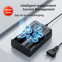 Chargeur de batterie multi-protection sécurisé, protection contre la surchauffe, les courts-circuits et l'inversion de polarité, prolonge la durée de vie de la batterie, 26800 Microphone