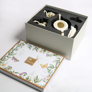 Ensemble de tasses à café en céramique rétro européen, grand service à thé britannique et français, article ménager en porcelaine vintage japonaise et britannique - Product Image 4
