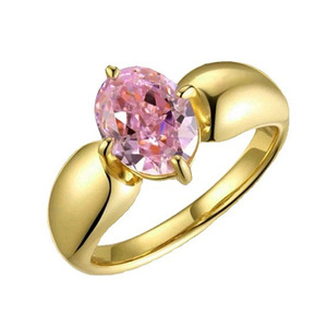 Anello Principessa Rosa per Donne, Elegante Stile Nuziale, Gioiello alla Moda per Feste e Uso Quotidiano, Idea Regalo - Product Image 5