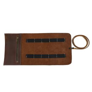 حقيبة أدوات صغيرة من الجلد كابل إلكتروني تلقي حجم حالة سماعات رأس خط السفر تلقي حالة - Product Image 2