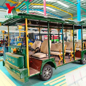 14 chỗ ngồi điện tham quan Xe điện Làng Du Lịch Du Lịch xe buýt điện trong khu vực danh lam thắng cảnh để bán - Product Image 1