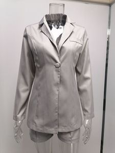Blazer manches longues pour femmes, vêtement d'extérieur simple, résistant, design <span class=keywords><strong>OL</strong></span>, Slim, coupe basse, mode, décontracté, tempérament - Product Image 6
