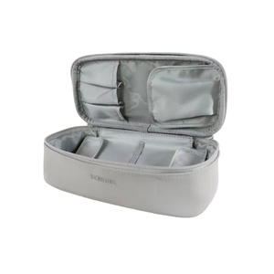 Vietnam Custom PU Fashion Girls Cosmetic Bags <b>Cases</b> Ladies Double Layer <b>Makeup</b> Bag Women Travel Make up Toiletry Organizer - Product Image 3