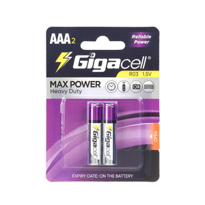 ราคาโรงงานโดยตรง ถ่านคาร์บอนซิงค์ 1.5v UM4 R03 ขนาด AAA ไมโคร แม็กซ์ พาวเวอร์ สำหรับงานหนัก ใช้กับของเล่น/นาฬิกา/รีโมทคอนโทรล - Product Image 5