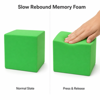 Cube anti-stress en mousse PU à récupération lente