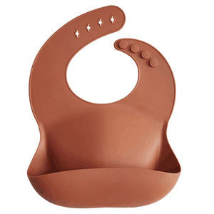 Bavoir bébé en silicone imperméable, facile à nettoyer, couleur personnalisée, réutilisable, pour tout-petits, design 021, logo personnalisé, vente en gros - Product Image 5