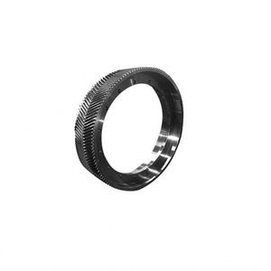 Rueda dentada de acero forjado de gran diámetro industrial, engranaje de espiga, rueda recta helicoidal Doble - Product Image 4