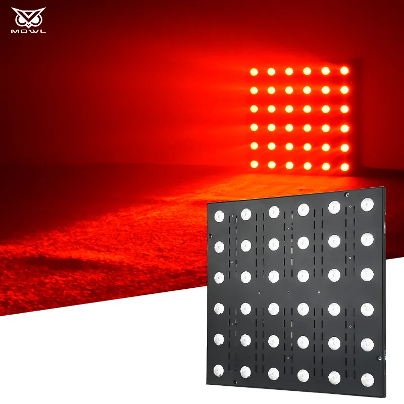 Blinder de fundo LED Matrix 36*3W RGB 3 em 1 DMX para bar, palco e discoteca