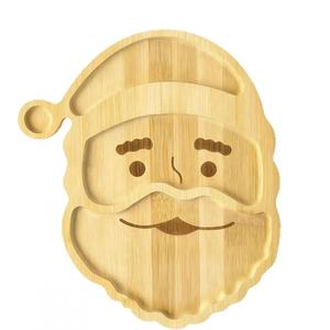 Holiford Wooden Snack Plate Solid Wood Serving <b>Tray</b> For Food Bread <b>Dinner</b> Living Room Use Durable Unfinished - Product Image 2
