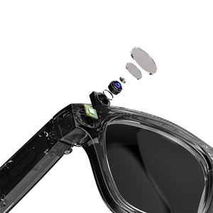 Nuevas Gafas Inteligentes E02 con Cámara 4K de 8MP, <span class=keywords><strong>Lentes</strong></span> Duales, Transferencia WIFI, Chat GPT, Control por Gestos, Música BT, Auriculares Inteligentes - Product Image 4