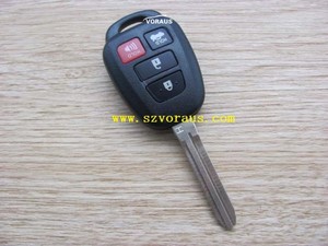 Chất lượng cao cho TOYOTA <span class=keywords><strong>4</strong></span> nút thông minh từ xa chìa khóa xe mà không có logo toy43/314.2 mhz/h chip FCC ID:GQ4-52T ** szvotaus bán buôn - Product Image 3