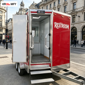 Fully Equipped <b>Camping</b> Bathroom DOT VIN Luxury Mobile Restroom Durable Portable Toilet Trailer - Product Image 6