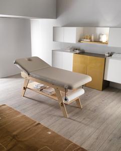 <span class=keywords><strong>Table</strong></span> <span class=keywords><strong>de</strong></span> <span class=keywords><strong>massage</strong></span> et <span class=keywords><strong>de</strong></span> soin du visage pliable pour salon <span class=keywords><strong>de</strong></span> beauté, avec cadre en bois et métal, réglable en hauteur, moderne, vente en gros - Product Image 4