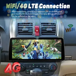 Lettore Multimediale Android 13 con Schermo da 12,3 Pollici 1920*720 per Honda CRV <span class=keywords><strong>CR</strong></span>-V <span class=keywords><strong>2006</strong></span> 2008 2012, GPS, Carplay - Product Image 4