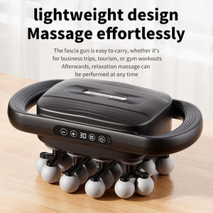 Pistolet de massage chauffant sans fil professionnel à 24 têtes pour tissus profonds, pistolet de massage musculaire et fascia pour une récupération rapide après l'entraînement et le soulagement de la douleur - Product Image 5