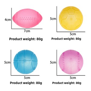 New Basketball Tennis <b>Baseball</b> Football Rubber Pinch Music <b>Ball</b> Class Decompression Toy Cross Border Individually Packaged - Product Image 4