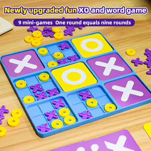 Juego de Mesa Tic Tac Toe Avanzado HTL Wholesale Super XO, Juguete de Mesa <span class=keywords><strong>para</strong></span> Niños y Adultos, Juego de Estrategia y Pensamiento Lógico <span class=keywords><strong>para</strong></span> Fiestas - Product Image 1