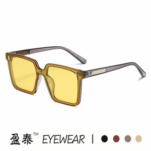 Korean Style Fashion <b>Sunglasses</b> Black PC Frame UV400 Protection Women's Irregular Shape Streetwear Sun Glasses - Product Image 5