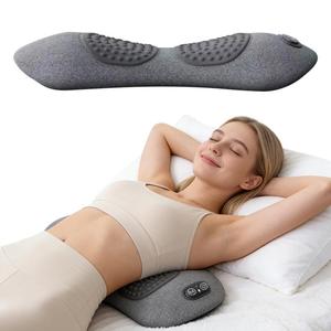 0728 Heated <b>Back</b> Support <b>Cushion</b> Relieves Lumbar Pain Enhances Posture Designed for Office Chair Users - Product Image 3