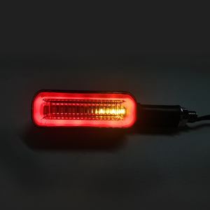 Autodragons - Luces Intermitentes Universales de 12 LED para Motocicleta, Luz de Señalización Ámbar, Luz de Freno LED Roja - Product Image 4