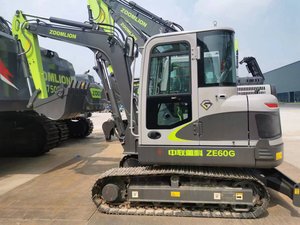 รถขุดขนาดเล็ก Zoomlion ZE60G 6 ตัน รุ่นใหม่ พร้อมเครื่องยนต์ Weichai เกียร์ และ PLC เพื่อการทำงานที่มีประสิทธิภาพสูง - Product Image 3