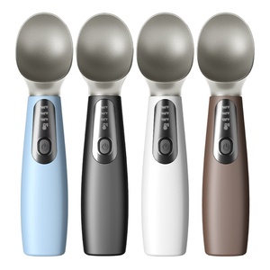 Cuchara Eléctrica para Helado, Aleación de Zinc, Grado Alimenticio, ABS, 2600mAh Recargable, 60 Minutos de Duración de Batería, Cuchara Calentadora Fácil de Usar - Product Image 3