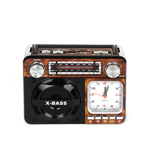 Radio miniature Vofull <span class=keywords><strong>Vintage</strong></span> Car Speaker, radio USB FM AM SW avec carte TF, radio domestique - Product Image 3