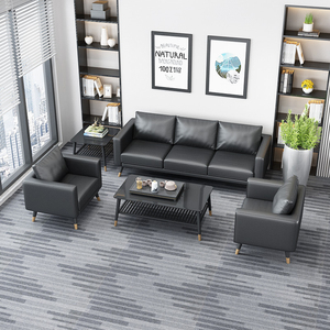 SF-02 Hecho en China, Sofá Moderno para Recepción, Sofá para Sala de Espera, Muebles de Oficina, Juego de Sofás para Oficina - Product Image 3