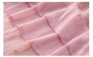 ชุดเดรสลำลองเด็กผู้หญิง ปักลายดอกไม้ แต่งระบาย ทรงเจ้าหญิง จากร้านขายส่งออนไลน์ - Product Image 6