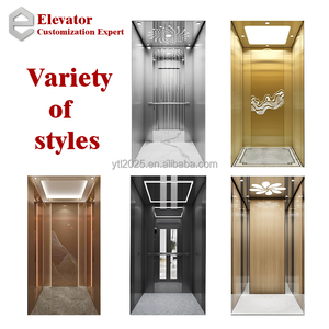 Ascensores <span class=keywords><strong>Interiores</strong></span> de Lujo de 3 Pisos y 400 kg de Capacidad, Diseño Personalizado, Marca China Más Vendida, <span class=keywords><strong>para</strong></span> una Casa Privada - Product Image 2