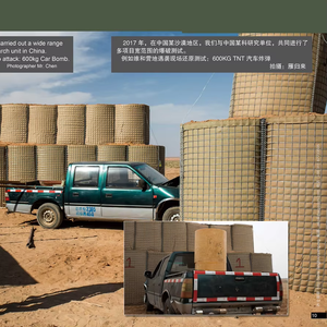 Maille expansée perforée en acier galvanisé revêtue de PVC pour cage de pierre paysagère, mur de protection avec services de découpe et de pliage - Product Image 3