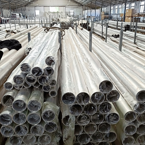 <span class=keywords><strong>Tubo</strong></span> <span class=keywords><strong>de</strong></span> <span class=keywords><strong>Aluminio</strong></span> Anodizado 6063 T5 con Acabado Plateado, Diámetro Exterior <span class=keywords><strong>de</strong></span> 10 mm a 50 mm, Resistente a la Corrosión y al Desgaste - Product Image 1