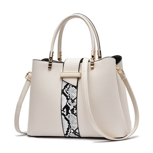 Fashion <b>Patchwork</b> Women Shoulder <b>Bag</b> Ladies PU Leather Crossbody <b>Bag</b> Messenger Handbag Buckets Large Capacity Woman Totes - Product Image 5