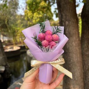 Mini Bouquet di Fiori Secchi per le Festività, Margherite Conservate per <span class=keywords><strong>Regali</strong></span> di Natale, <span class=keywords><strong>San</strong></span> <span class=keywords><strong>Valentino</strong></span> e Compleanno, Vendita all'Ingrosso - Product Image 1