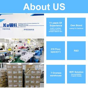 Oem ODM kuwfi CAT7 router 4G + phổ Sim Thẻ băng tần kép 1200Mbps di động 4G Router di động với 3000mAh Pin - Product Image 5