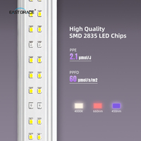 Lampes LED T8 durables pour clonage, spectre complet, IP65, tube 15/36W, connexion en série pour clonage de plantes d'intérieur et culture de légumes