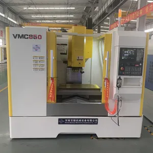 Centro de mecanizado horizontal CNC VMC850 chino Centro de máquina vertical de bajo costo