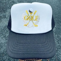 Parche Bordado de Golf Dorado de Lujo con Palos Cruzados, Insignia Termoadhesiva, Aplique Deportivo de Corona de Laurel Plateada para Camisetas Polo, Gorras y Decoración DIY