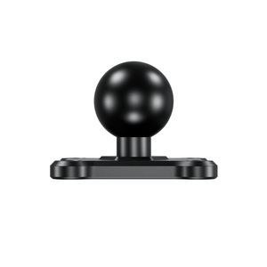 Kewig 1 inch Hợp kim nhôm bóng gắn kết cơ sở với 4 lỗ amps tấm vuông RAM gắn kết B kích thước đôi ổ cắm cánh tay tương thích - Product Image 5