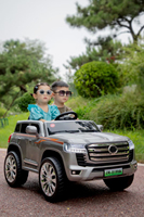 Voiture électrique pour enfants à batterie grande capacité avec télécommande, jouet à conduire manuel pour enfants, en vente