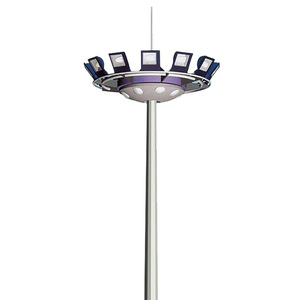 Fabricant de lampadaires à mât haut non standard de 12 à 25 mètres pour terrains de basketball et de football en plein air, places publiques, sites touristiques, etc. - Product Image 2
