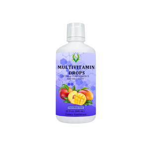 Factory Wholesale <b>Multivitamin</b> Drops for Vitamin A and Vitamin C Natural Energy Support <b>Multivitamin</b> <b>Liquid</b> Supplement - Product Image 1