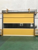 Volet roulant électrique industriel rapide en alliage d'aluminium, design extérieur moderne, ouverture pliable, pour bâtiments industriels, fabriqué à Jiangsu