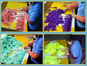 May TRIM Ribbon rìa tự nhiên gà lôi lông <span class=keywords><strong>hat</strong></span> ban nhạc cho nam giới phụ nữ Cowboy Fedora <span class=keywords><strong>Hat</strong></span> trang phục mũ nón tóc phụ kiện - Product Image 6