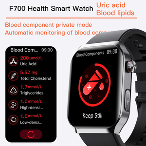 सीनियर स्मार्ट वॉच हार्ट रेट मॉनिटर पर नजर रखने वाले 24 घंटे हेल्थ ट्रैकर वॉयस कंट्रोल - Product Image 5